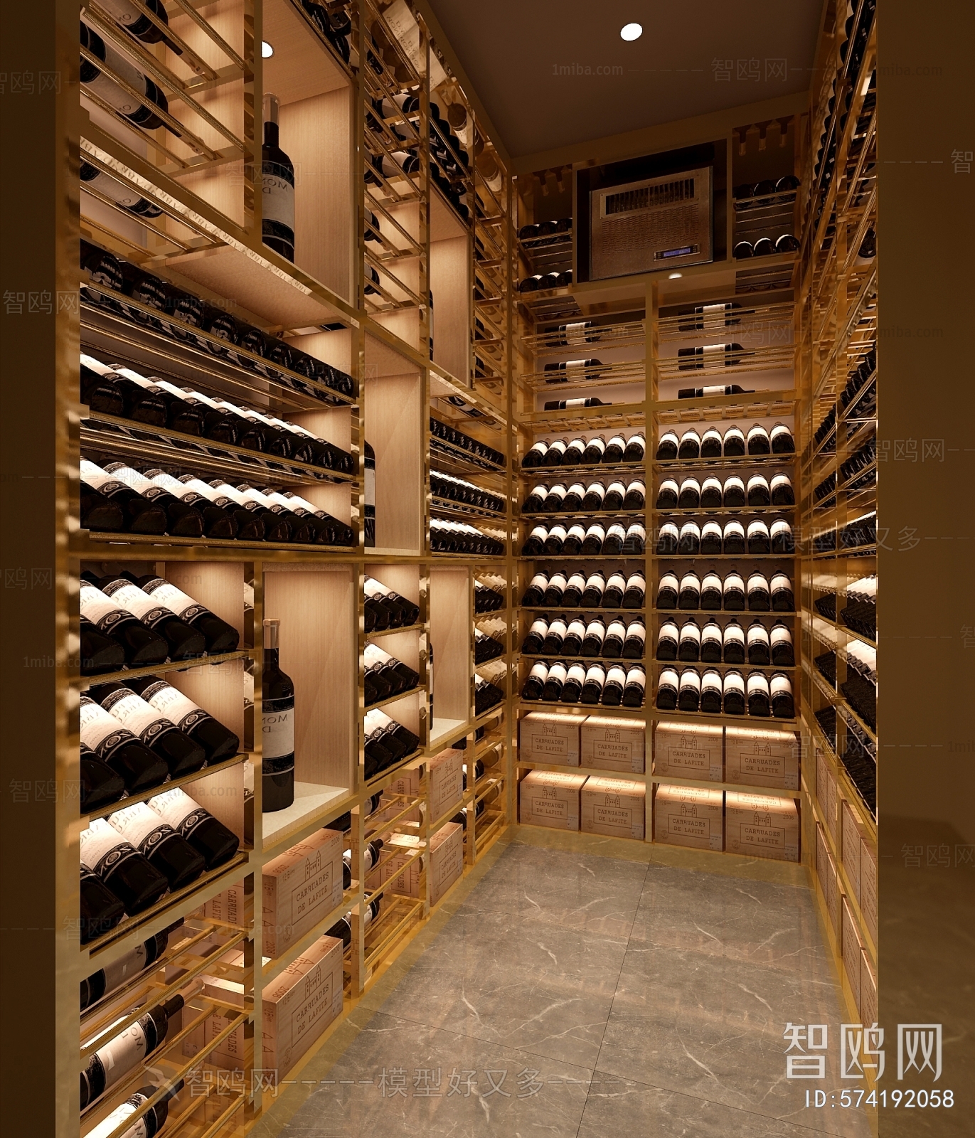 Modern Wine Cellar/Wine Tasting Room