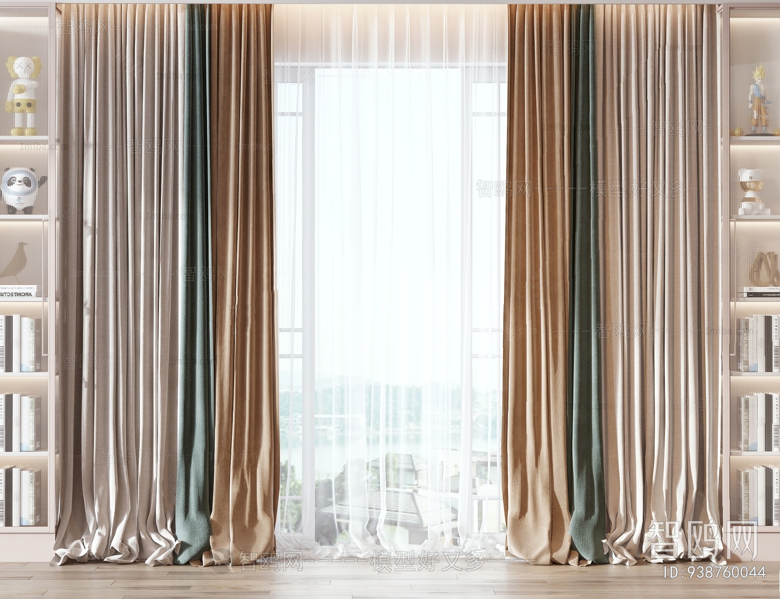 Modern The Curtain