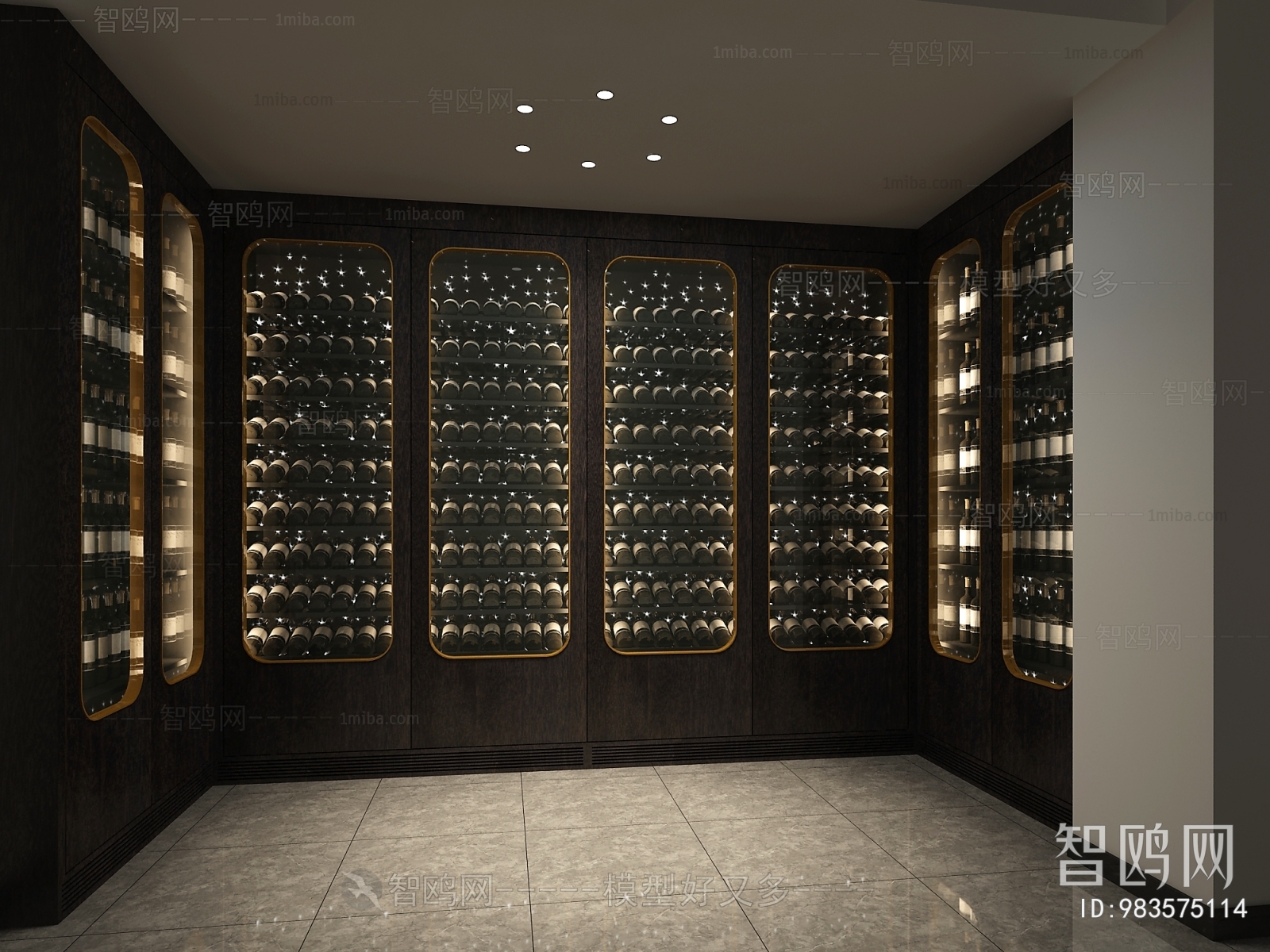 Modern Wine Cellar/Wine Tasting Room