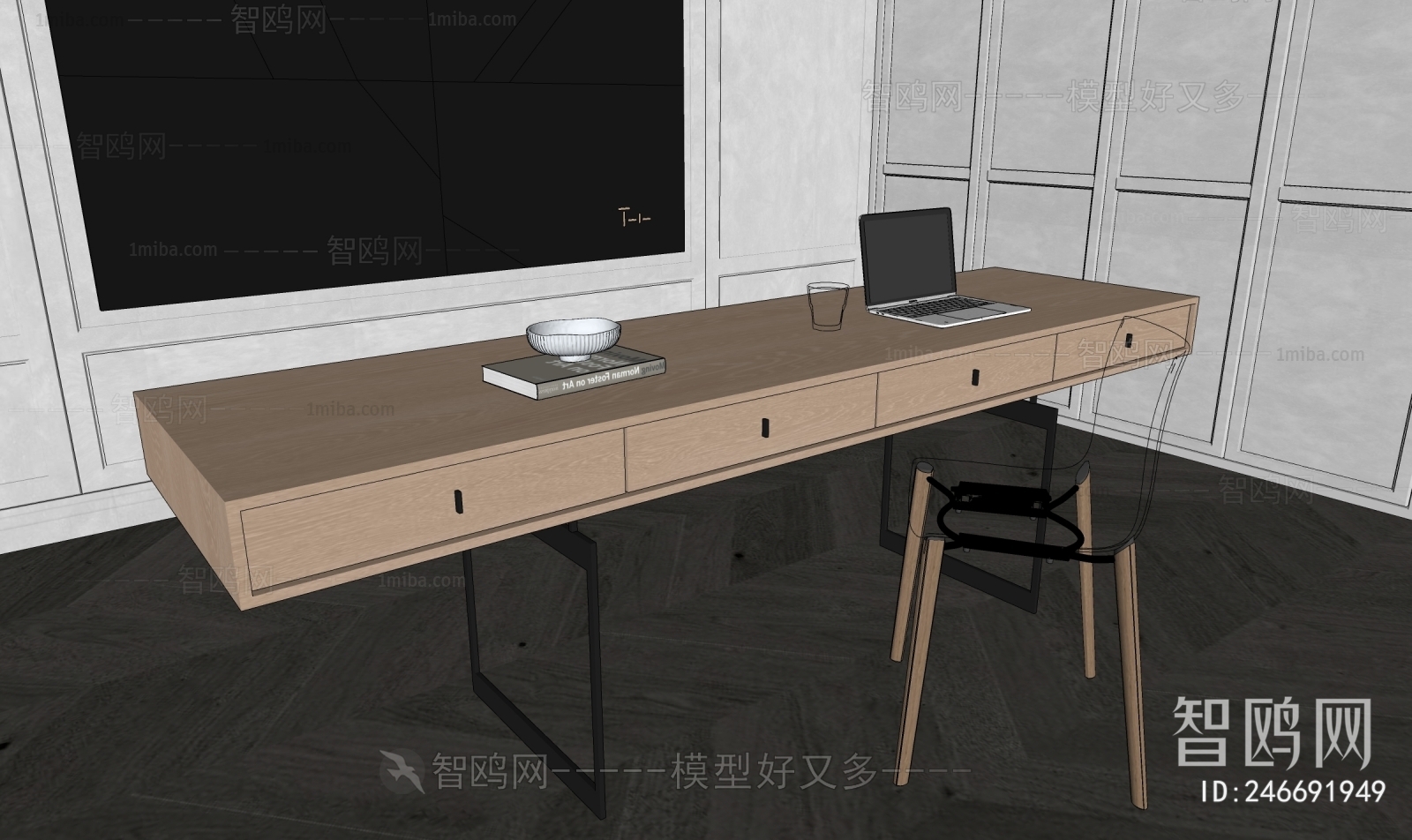 Wabi-sabi Style Desk