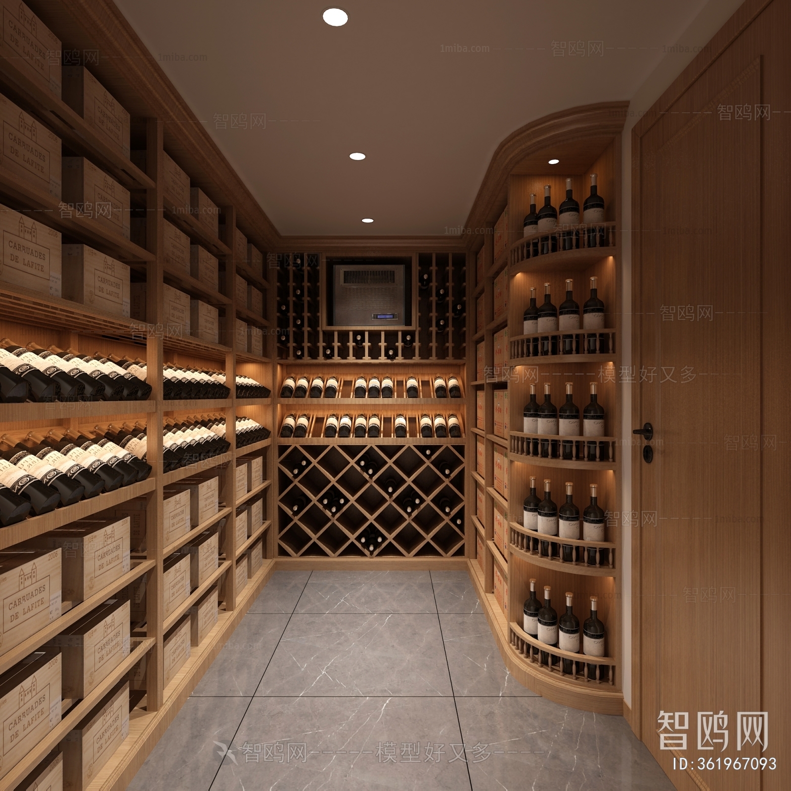 Modern Wine Cellar/Wine Tasting Room