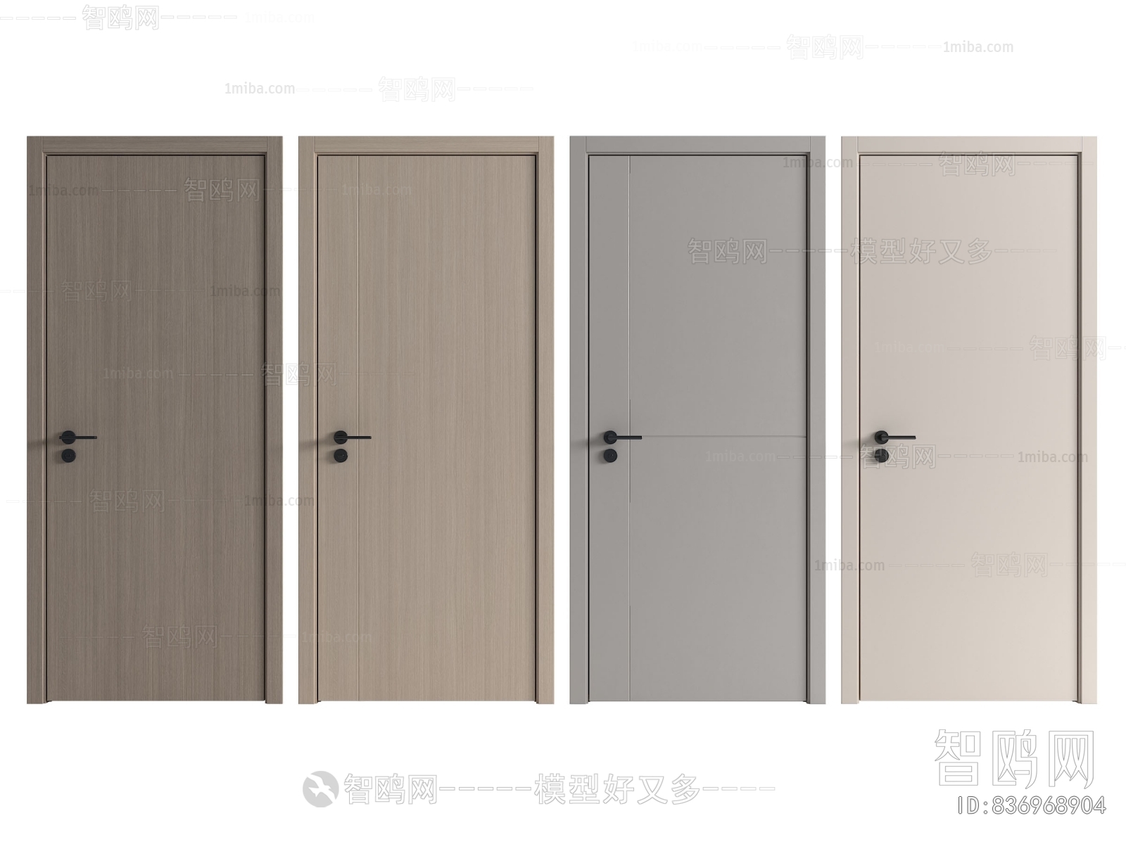 New Chinese Style Single Door