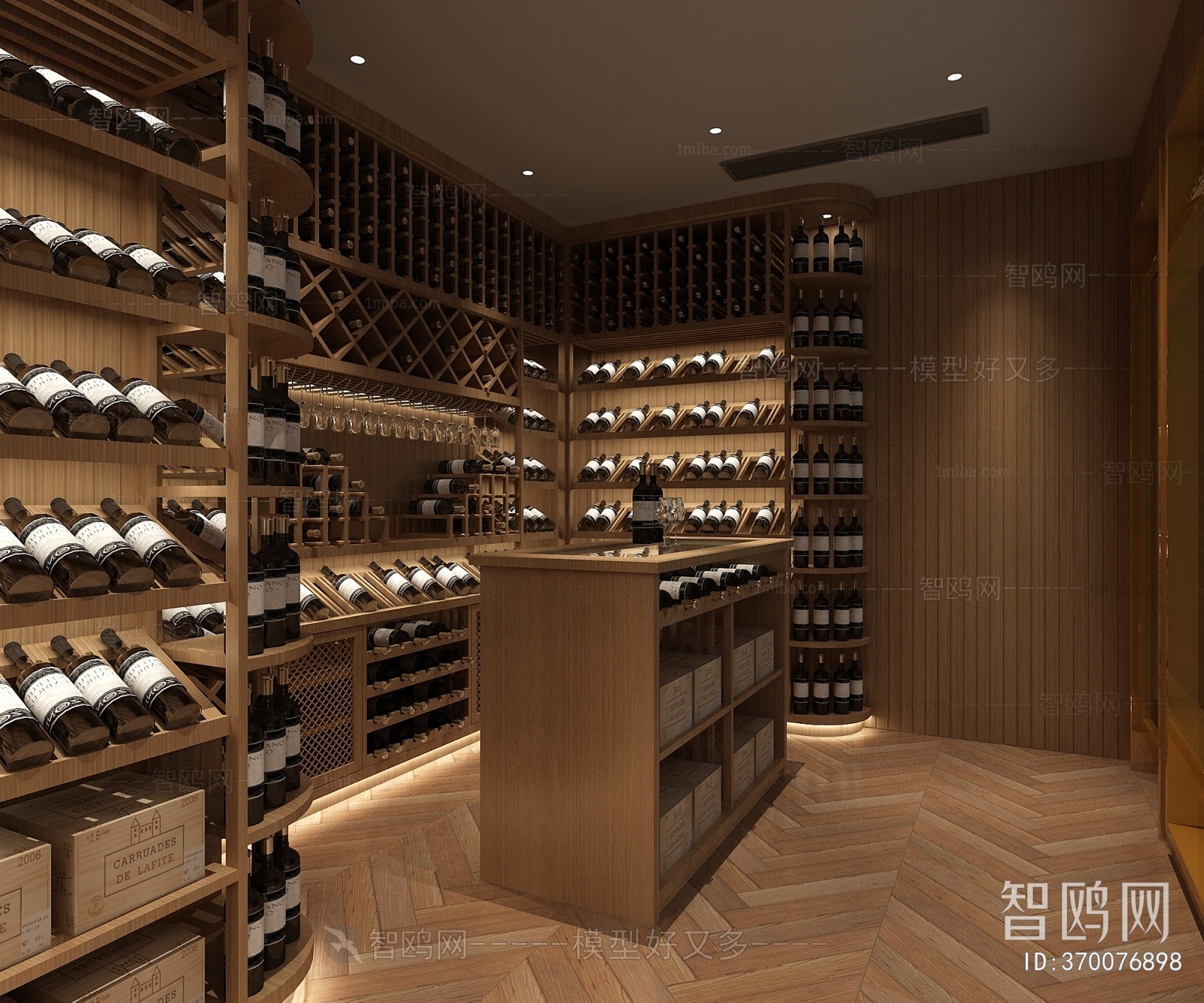 Modern Wine Cellar/Wine Tasting Room