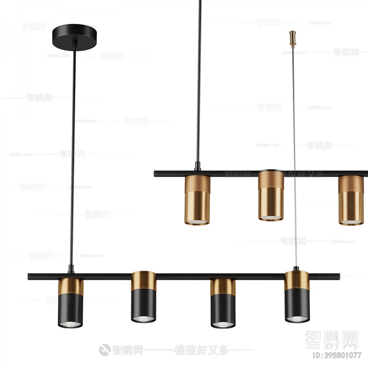 Modern Long Chandelier