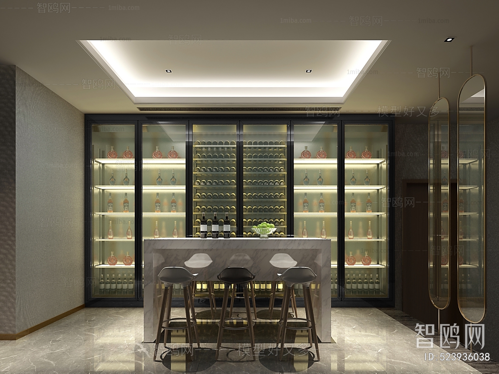 Modern Wine Cabinet