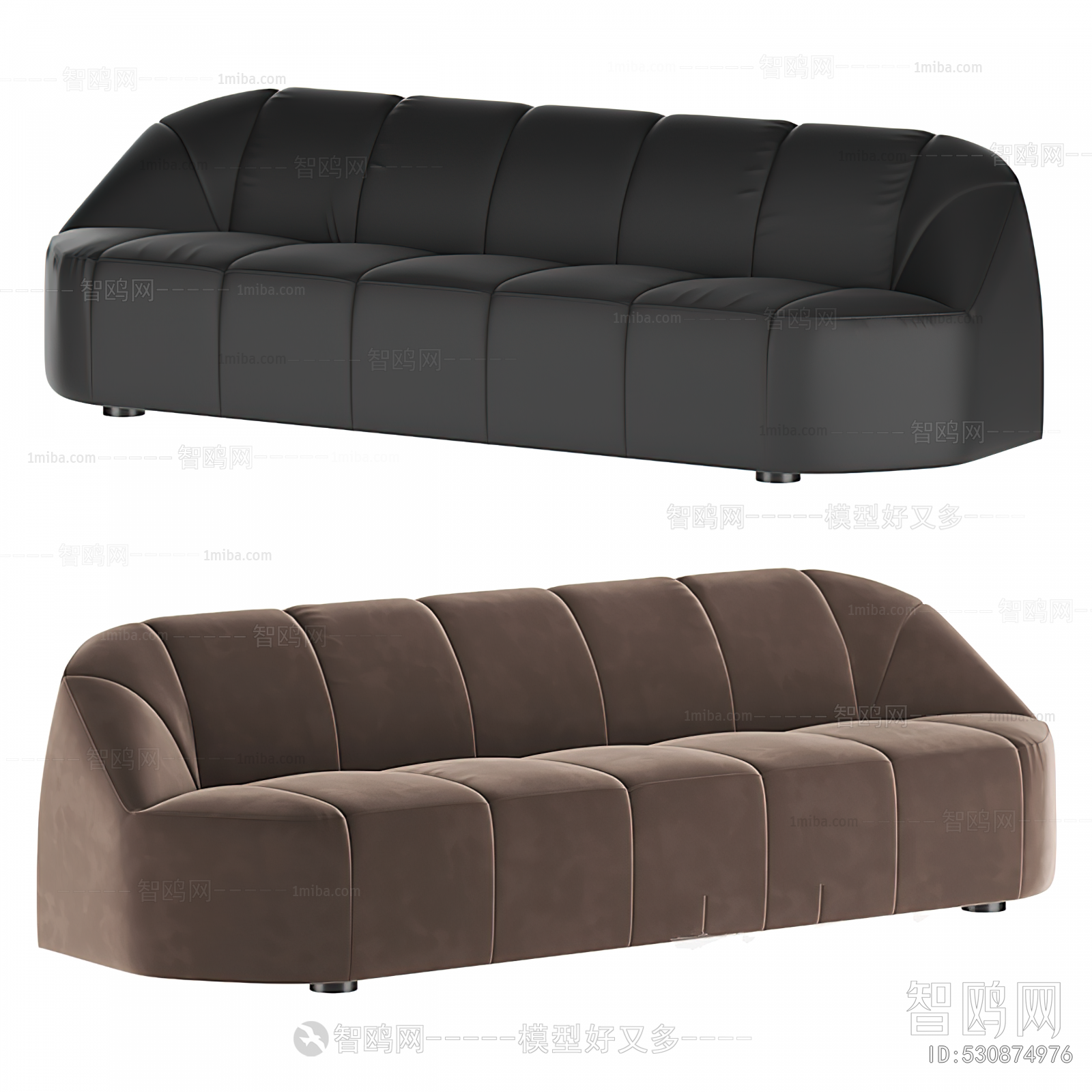 Modern Multi Person Sofa