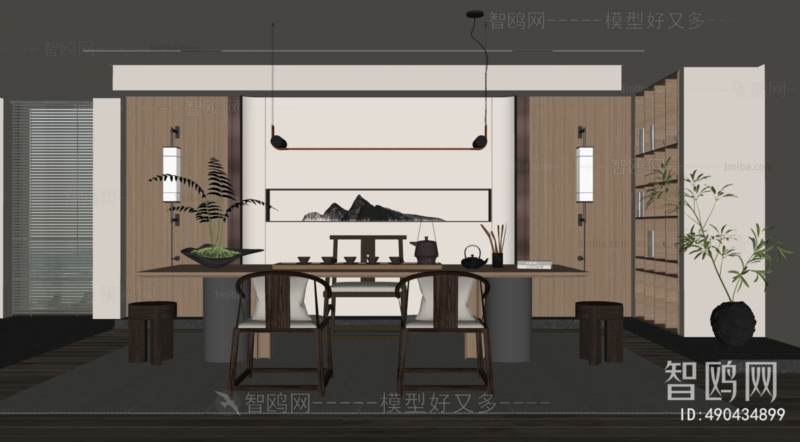 New Chinese Style Tea House