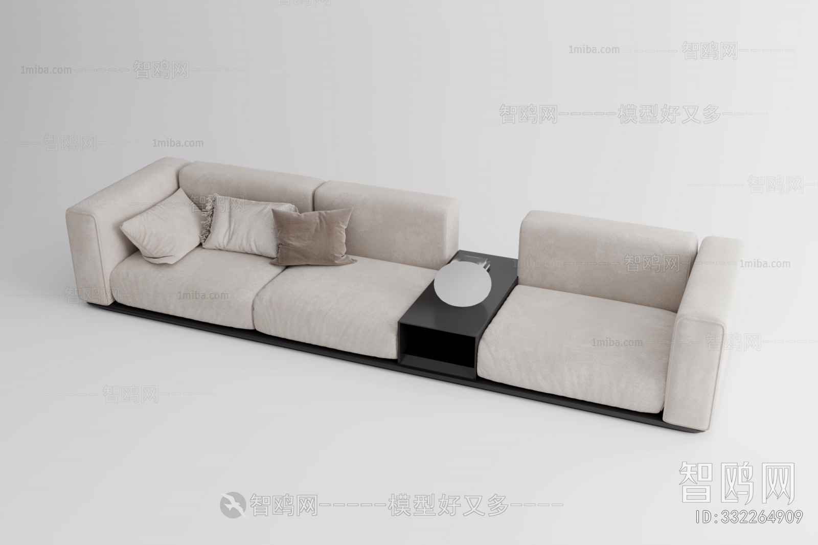 Modern Multi Person Sofa