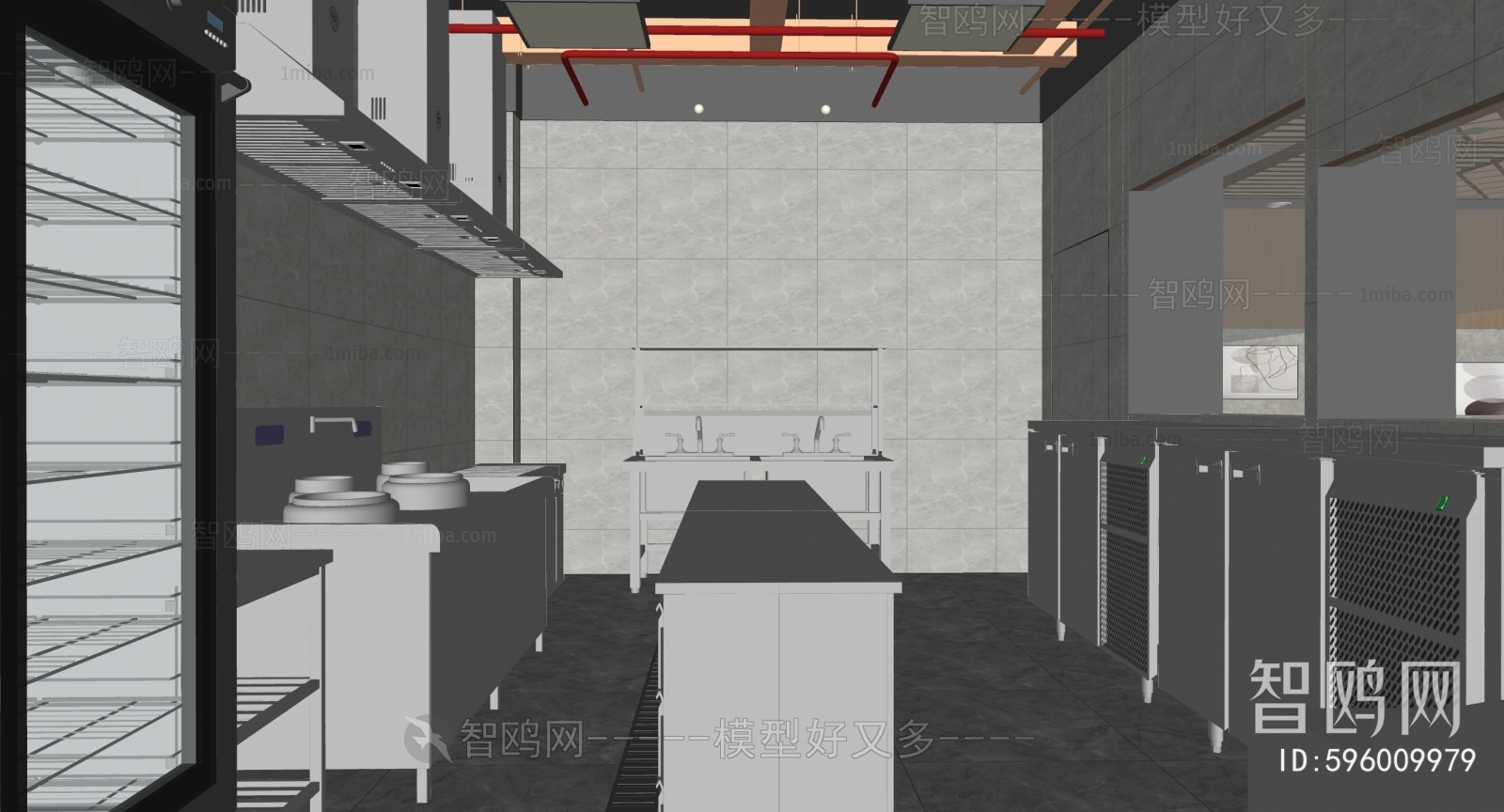 Modern Central Kitchen