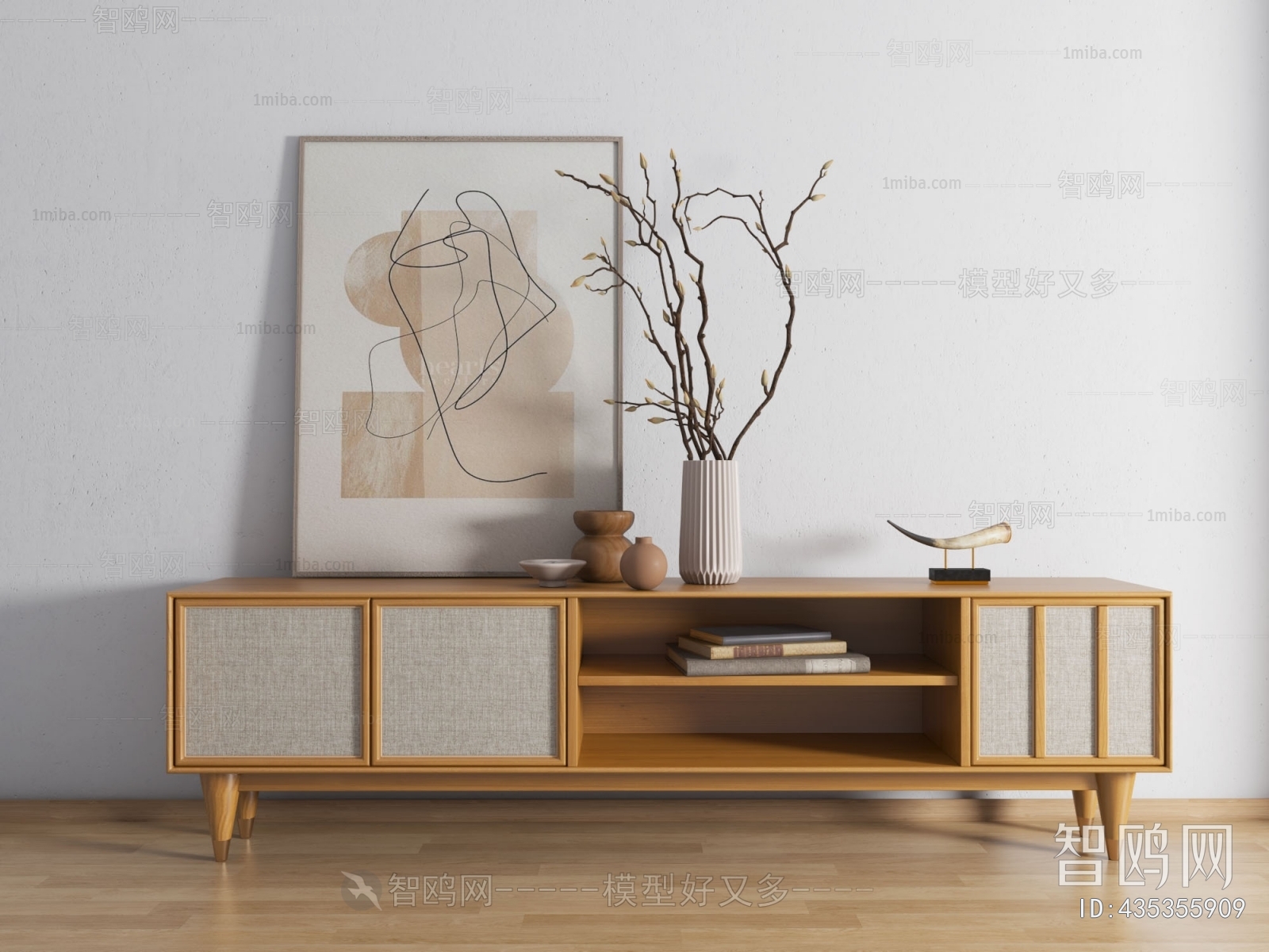 Nordic Style TV Cabinet