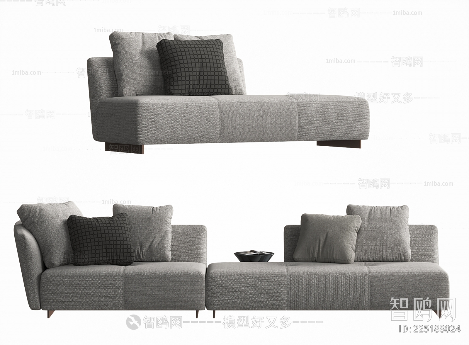 Modern Multi Person Sofa