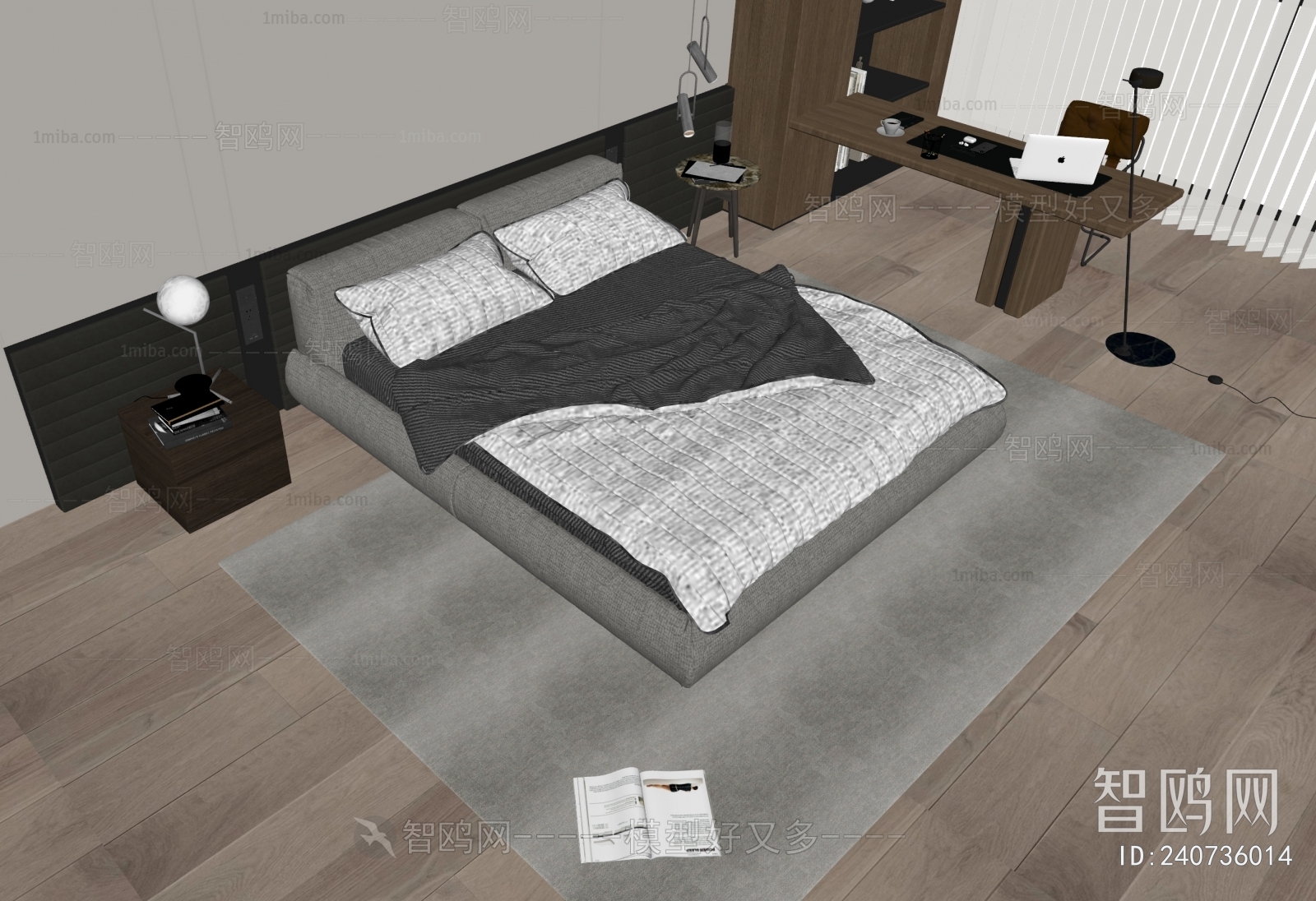 Modern Double Bed