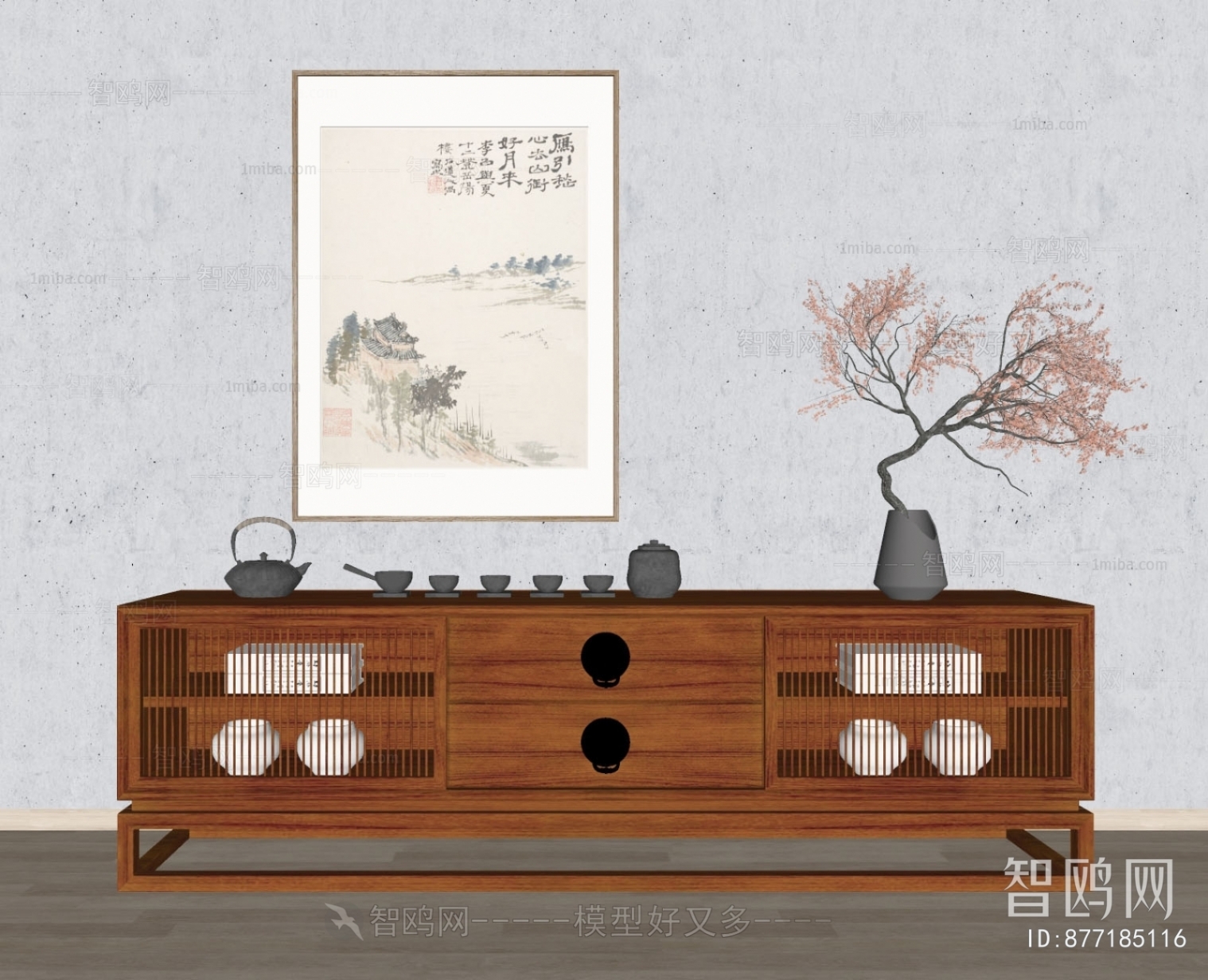 New Chinese Style Sideboard