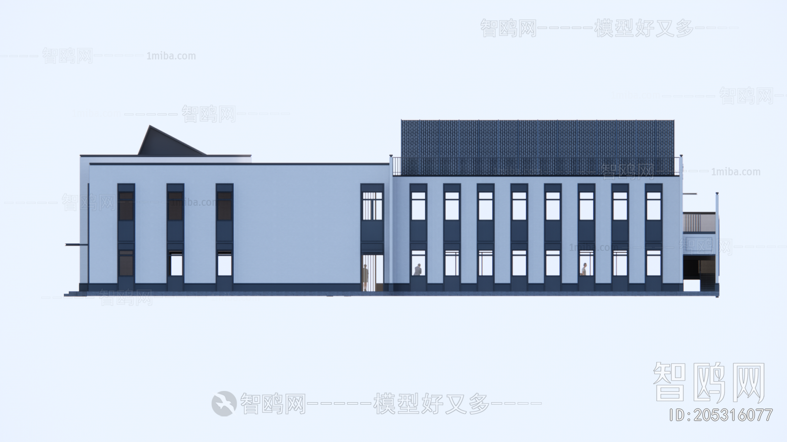 New Chinese Style Public Building