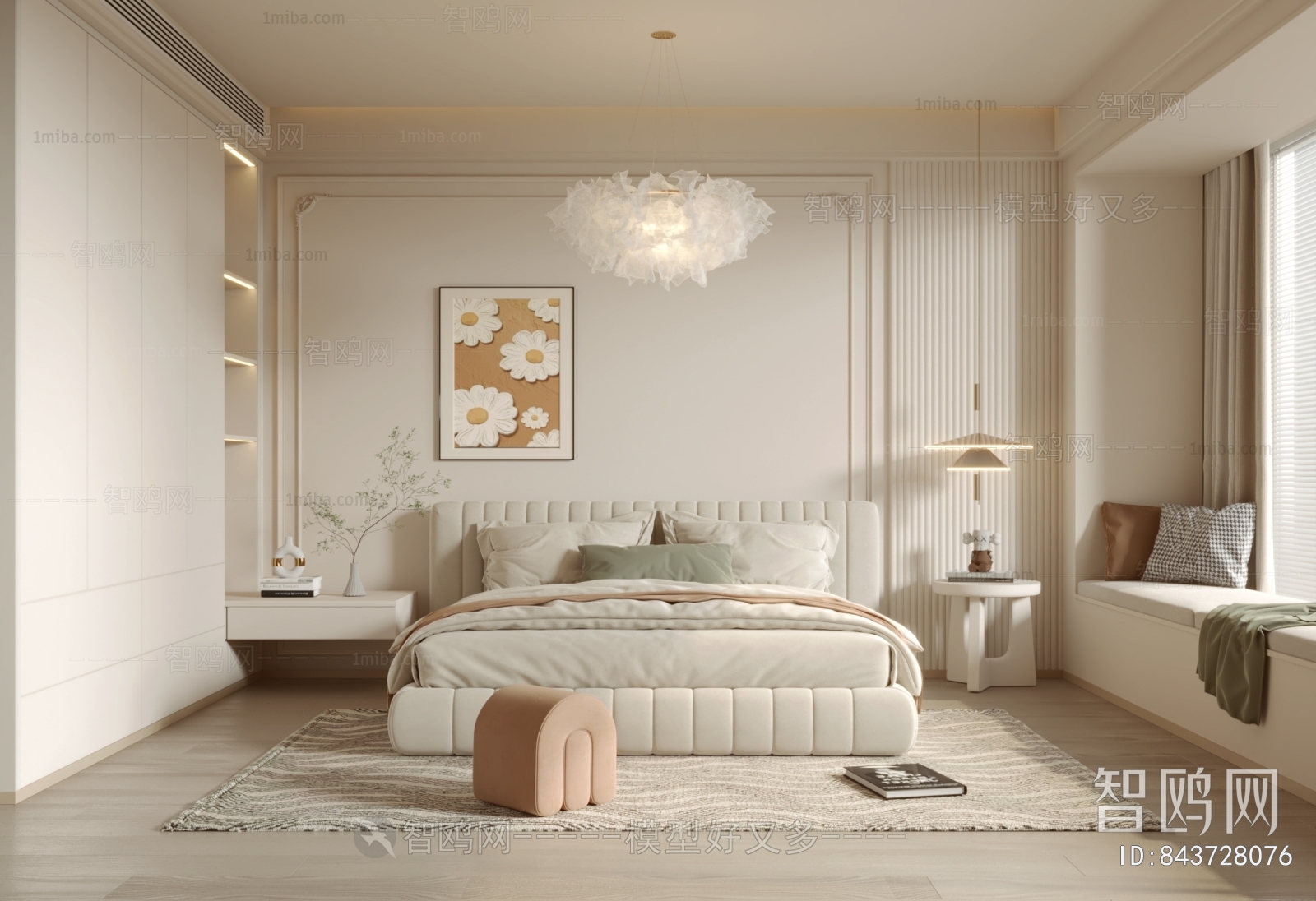 卧室装修效果图,2021卧室装修设计欣赏_住范儿