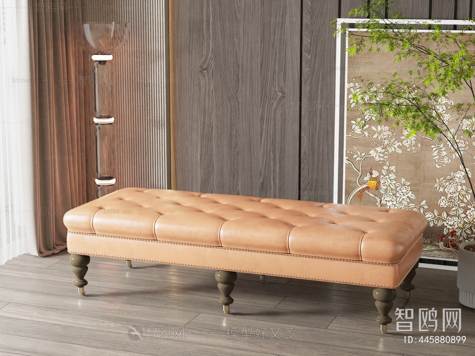 American Style Sofa Stool