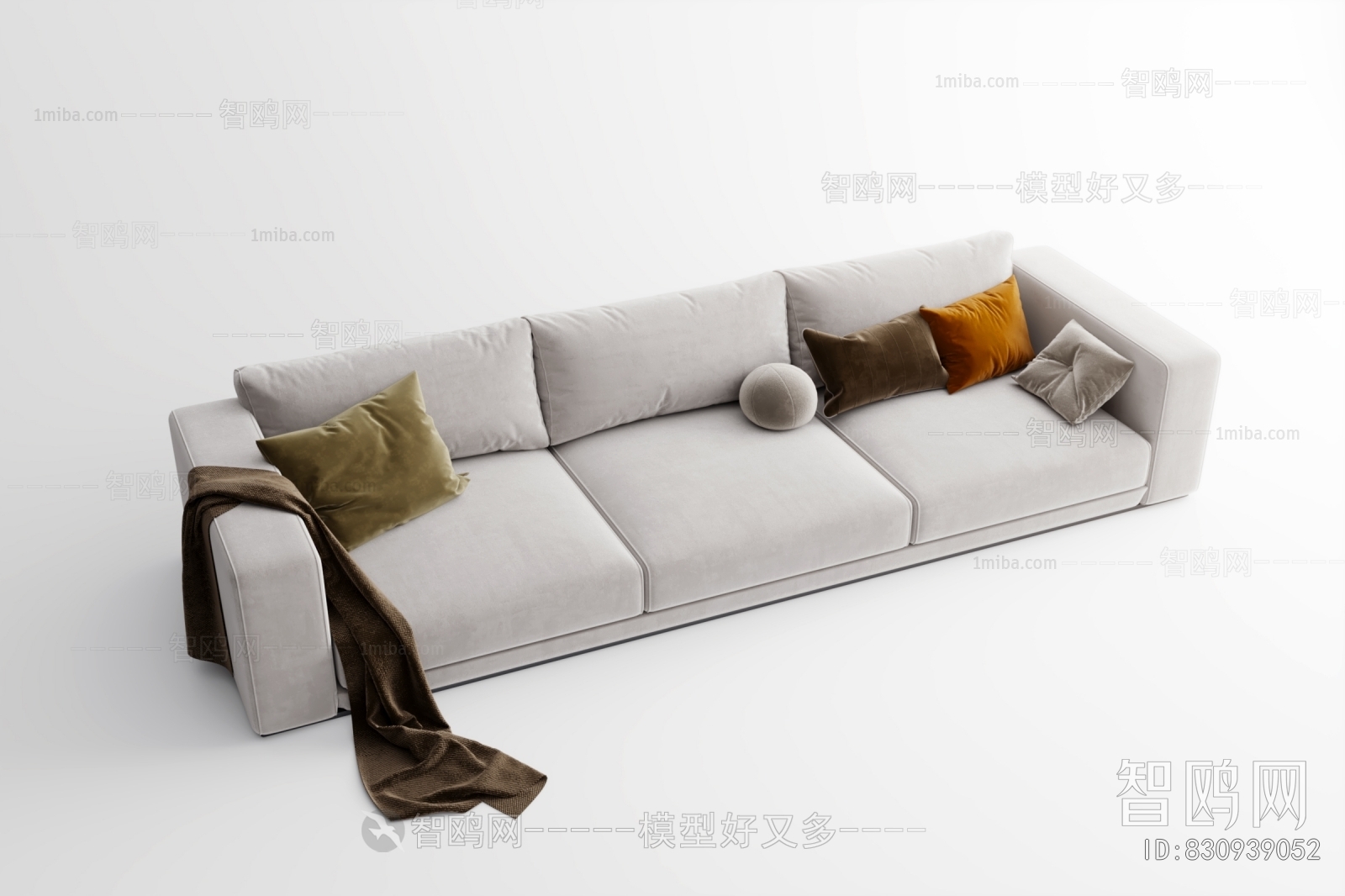 Modern Three-seat Sofa