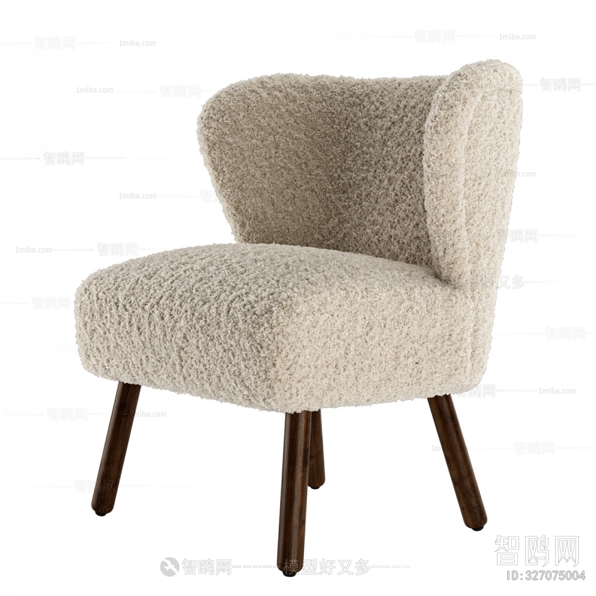 Modern Wabi-sabi Style Lounge Chair