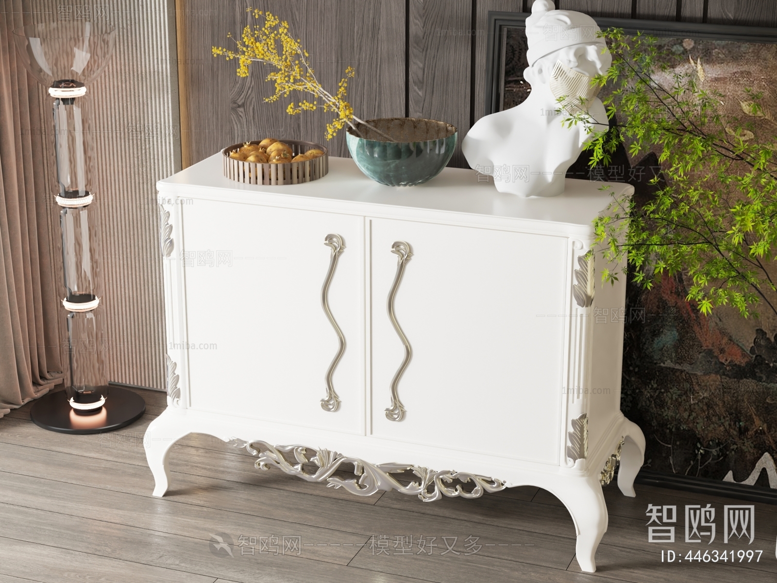 American Style Side Cabinet/Entrance Cabinet