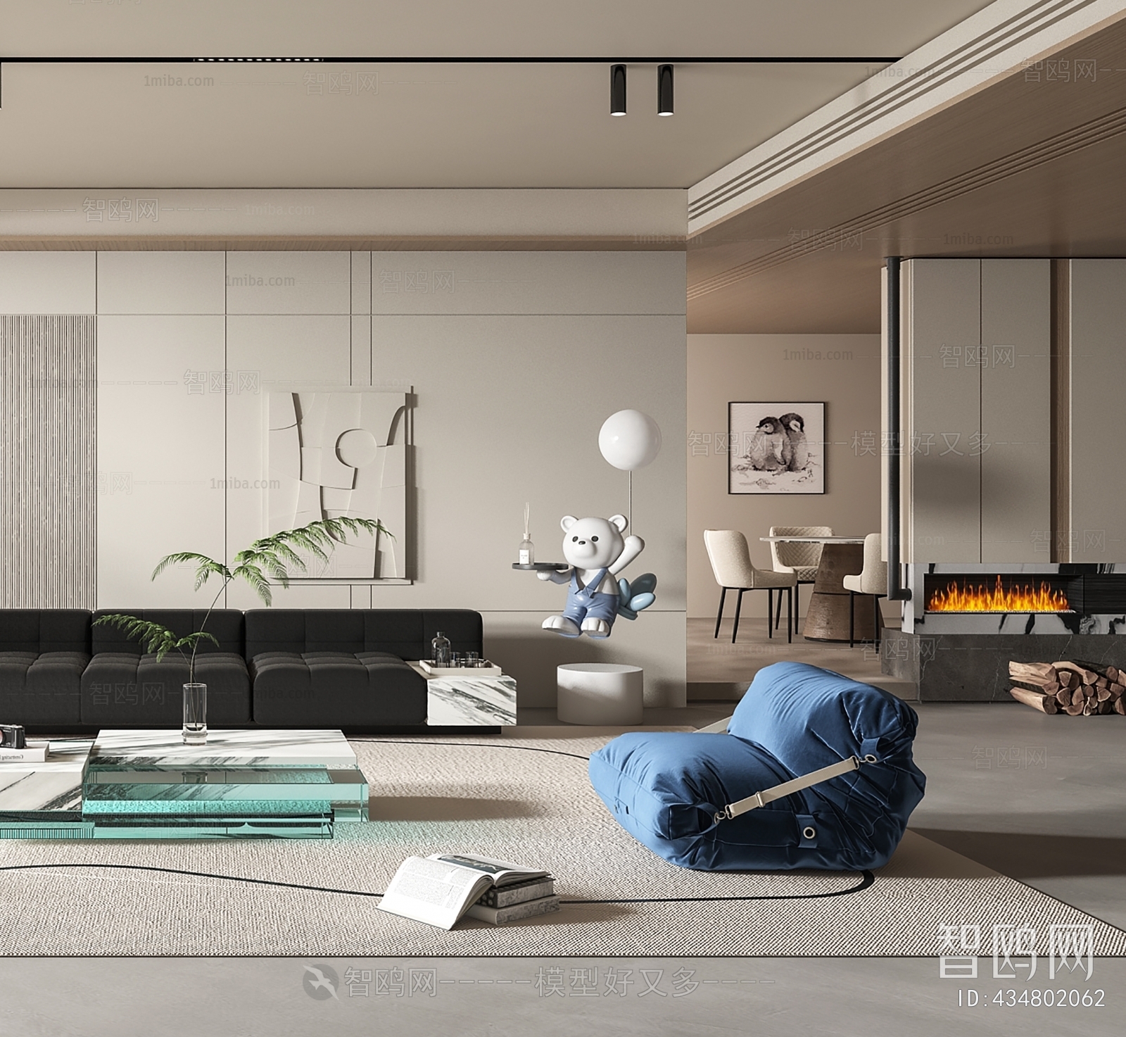 Modern A Living Room