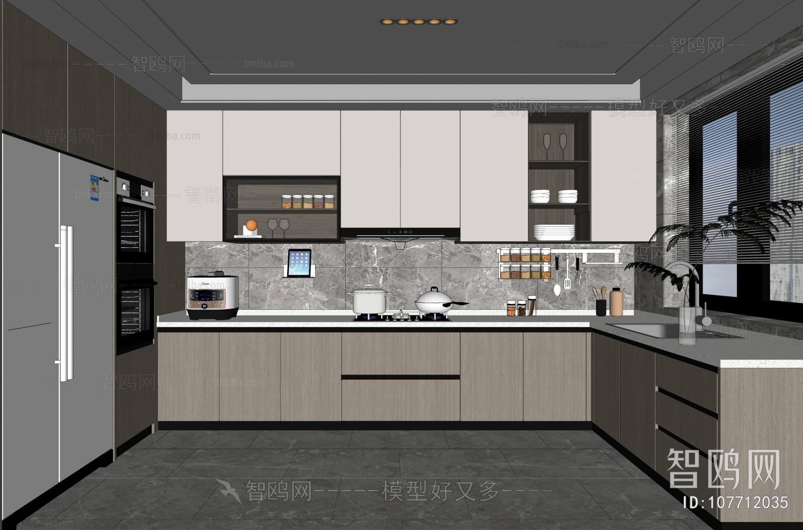 Modern The Kitchen