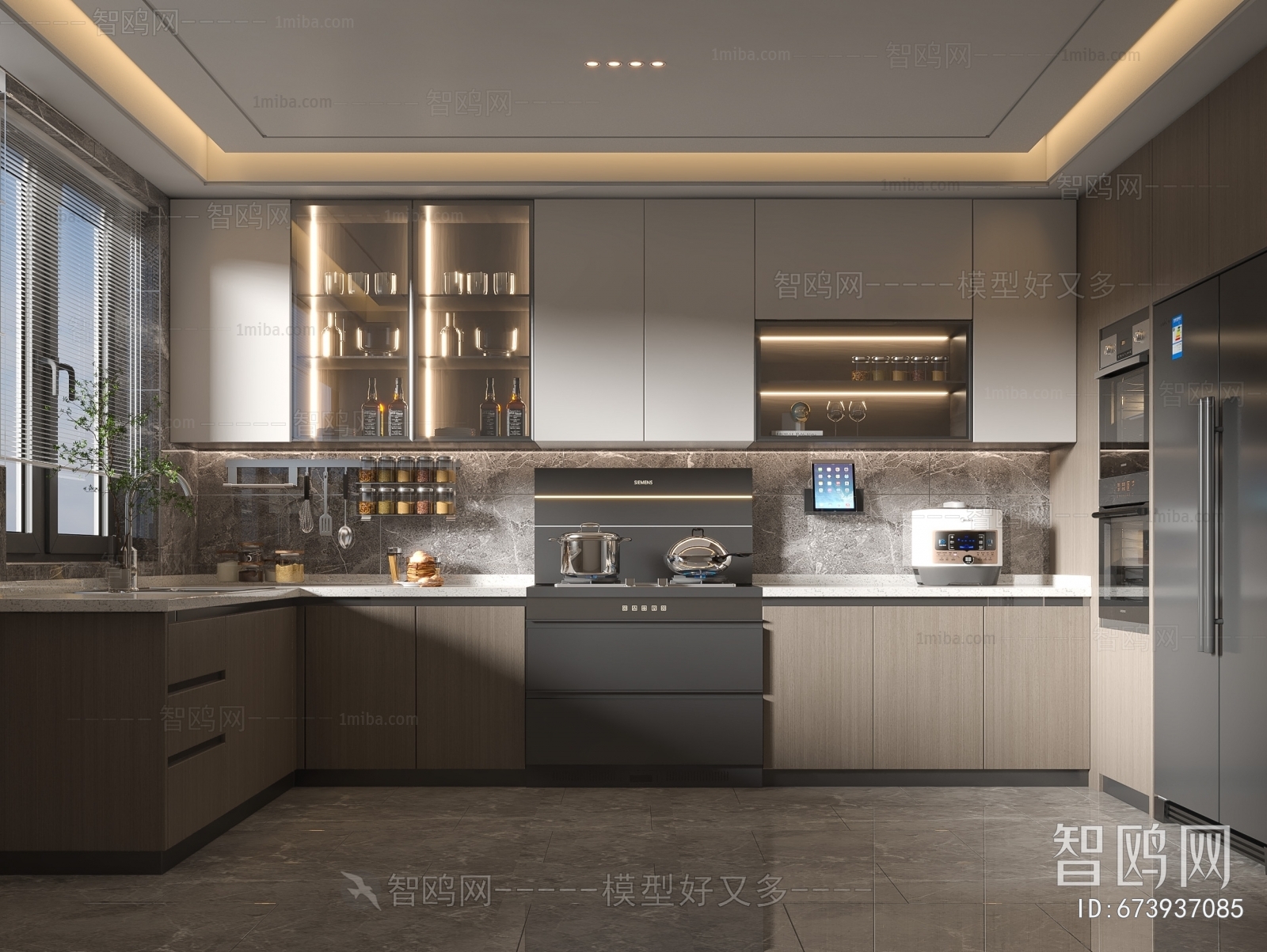 Modern The Kitchen