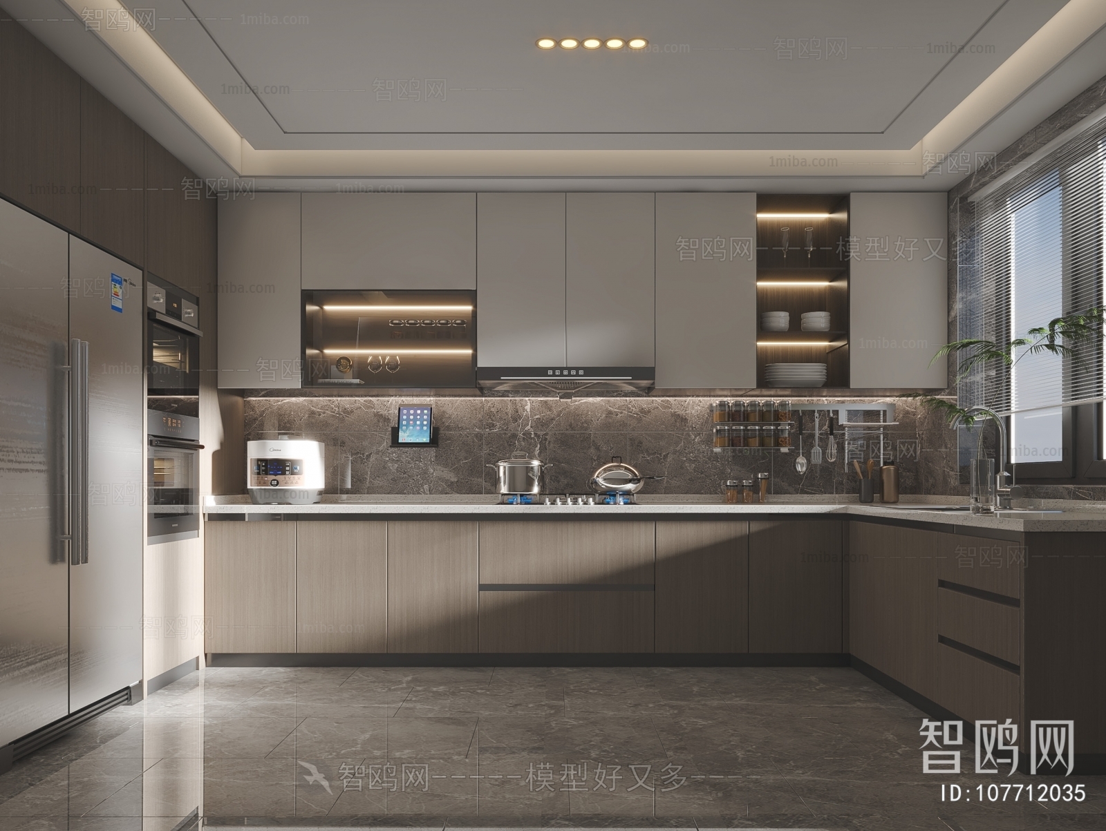 Modern The Kitchen