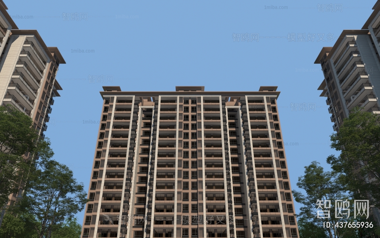 New Chinese Style Residential Building