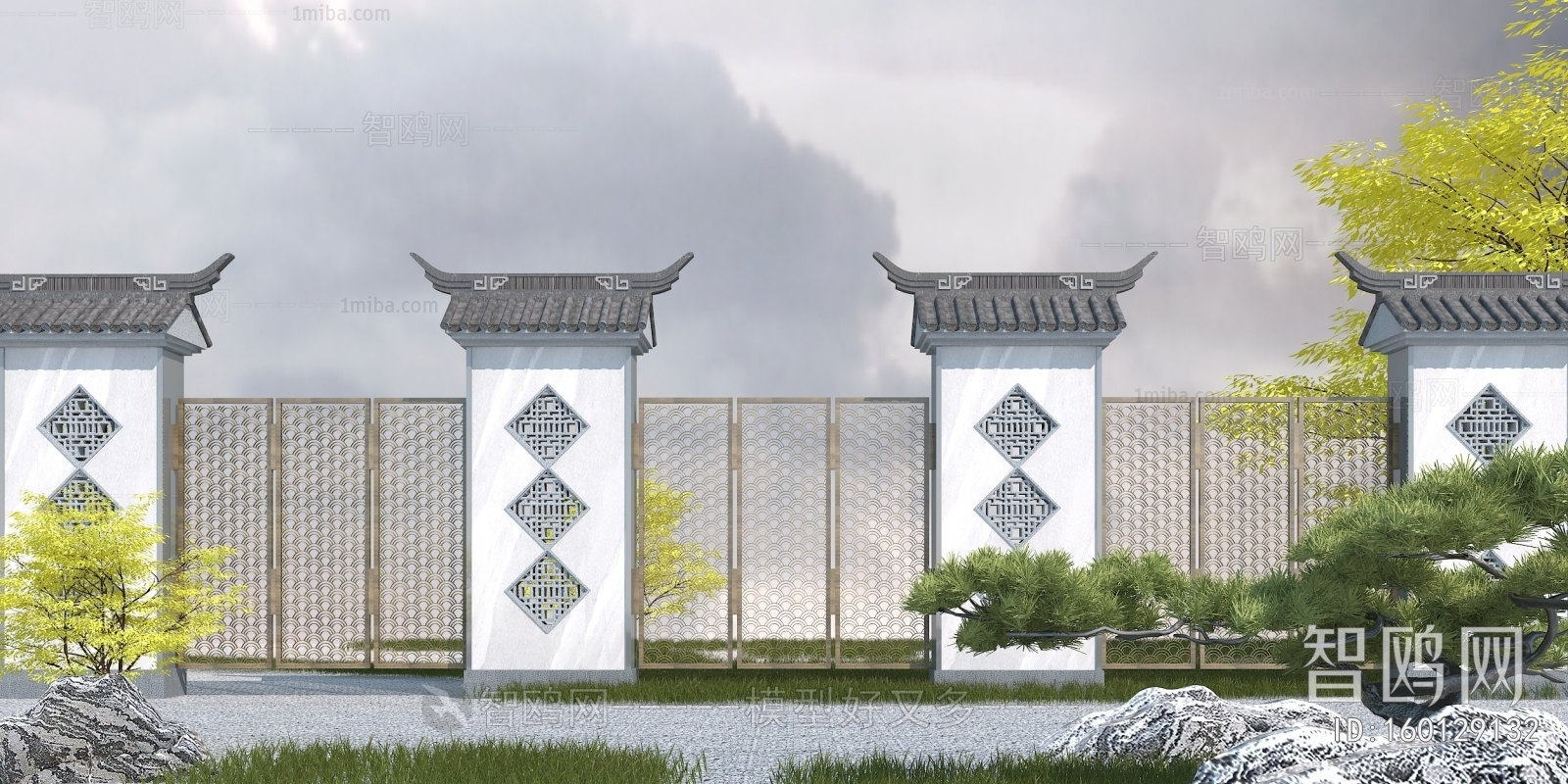 New Chinese Style Fence