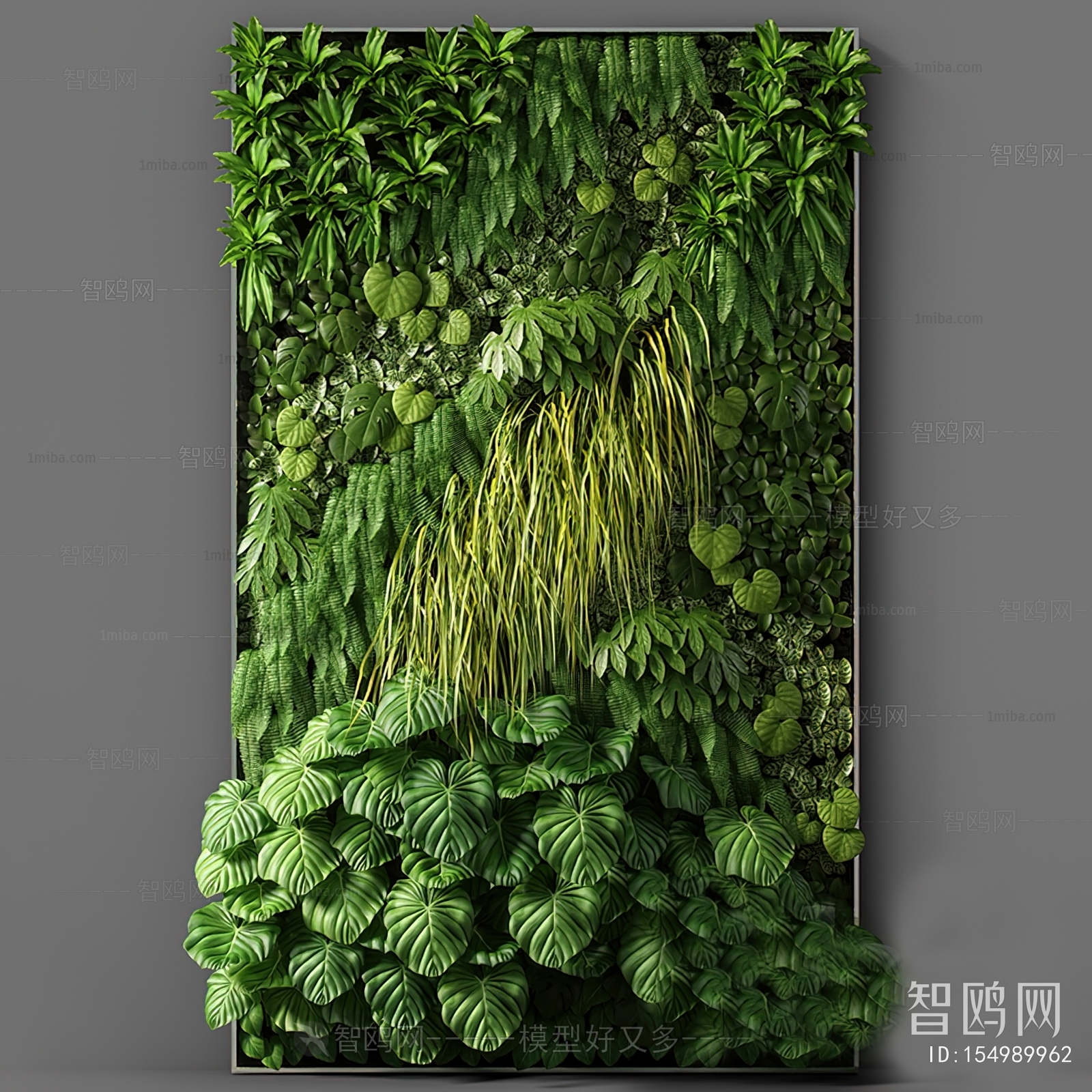 现代植物墙