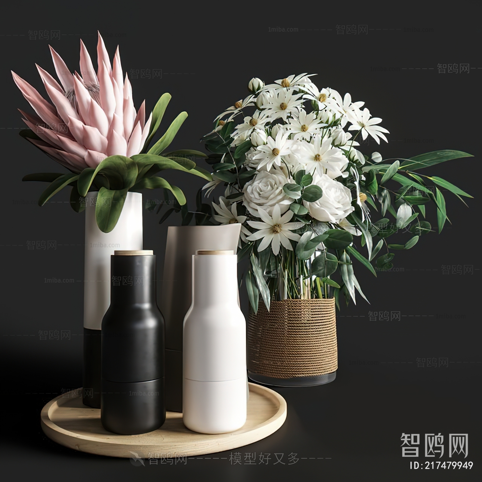 Modern Flower Arrangement