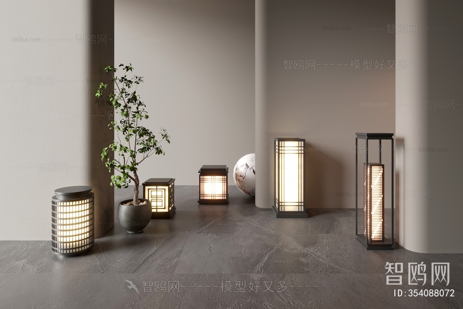 New Chinese Style Decorative Lamp