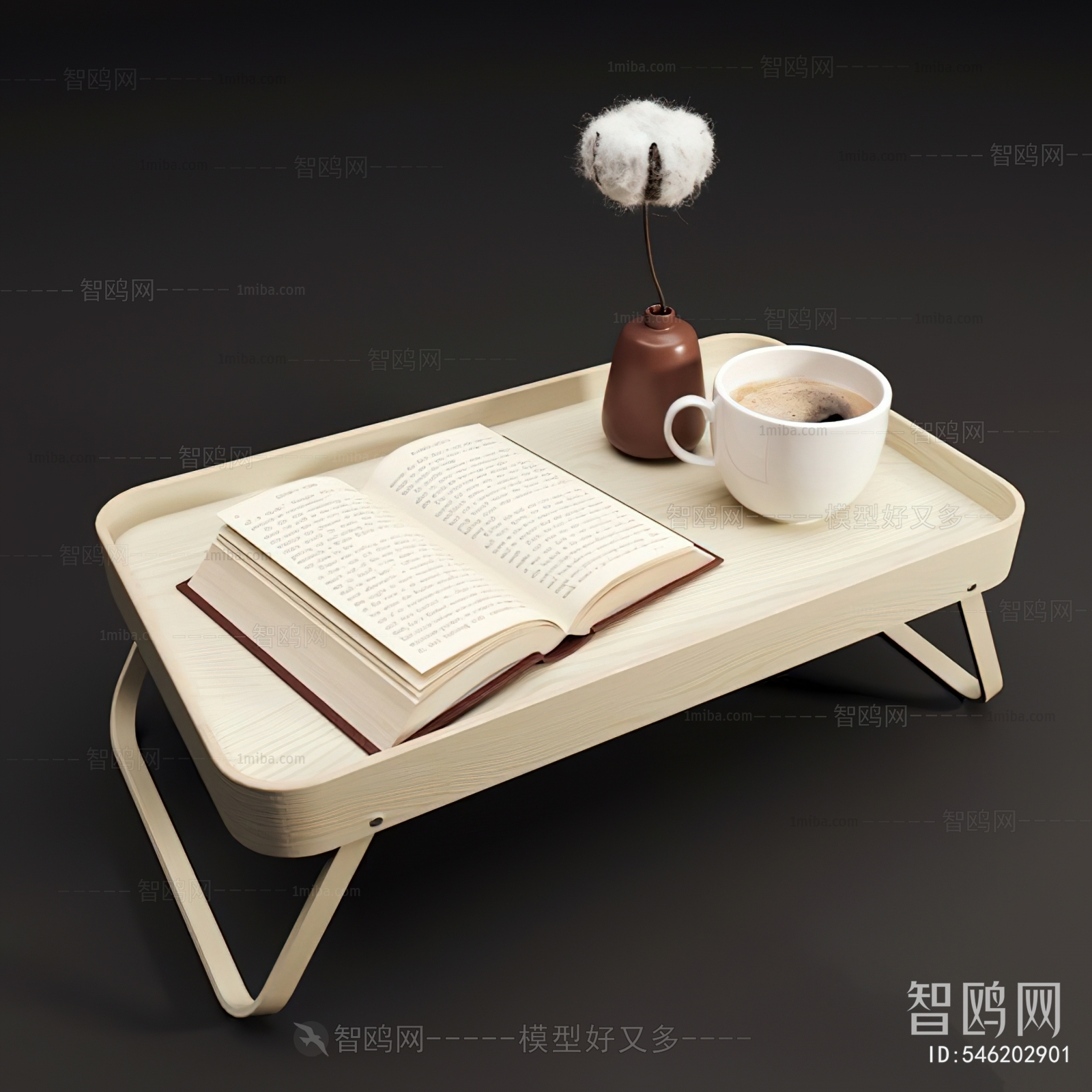 现代折叠小书桌