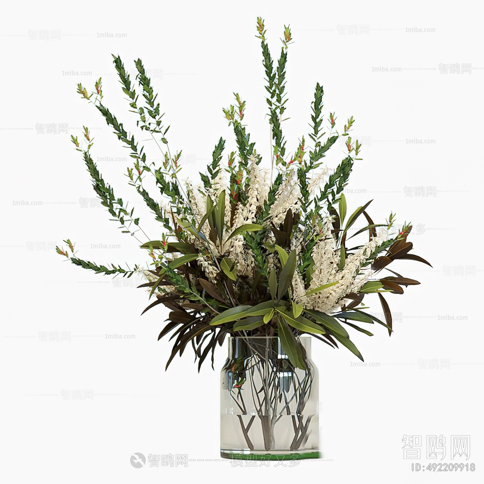 Modern Aquatic Green Plant