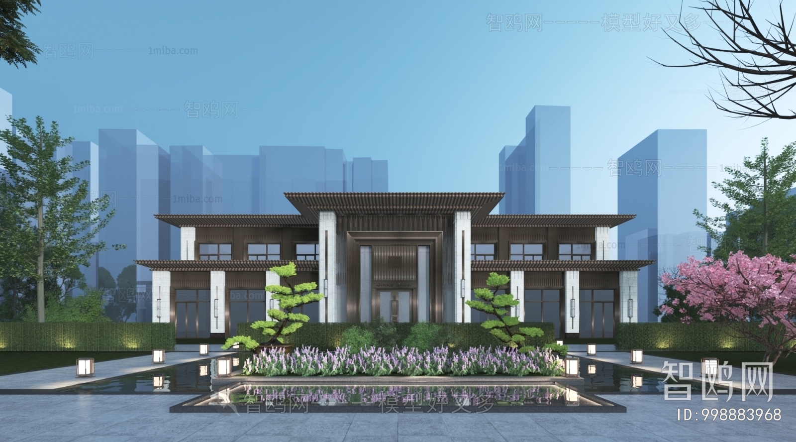 New Chinese Style Facade Element