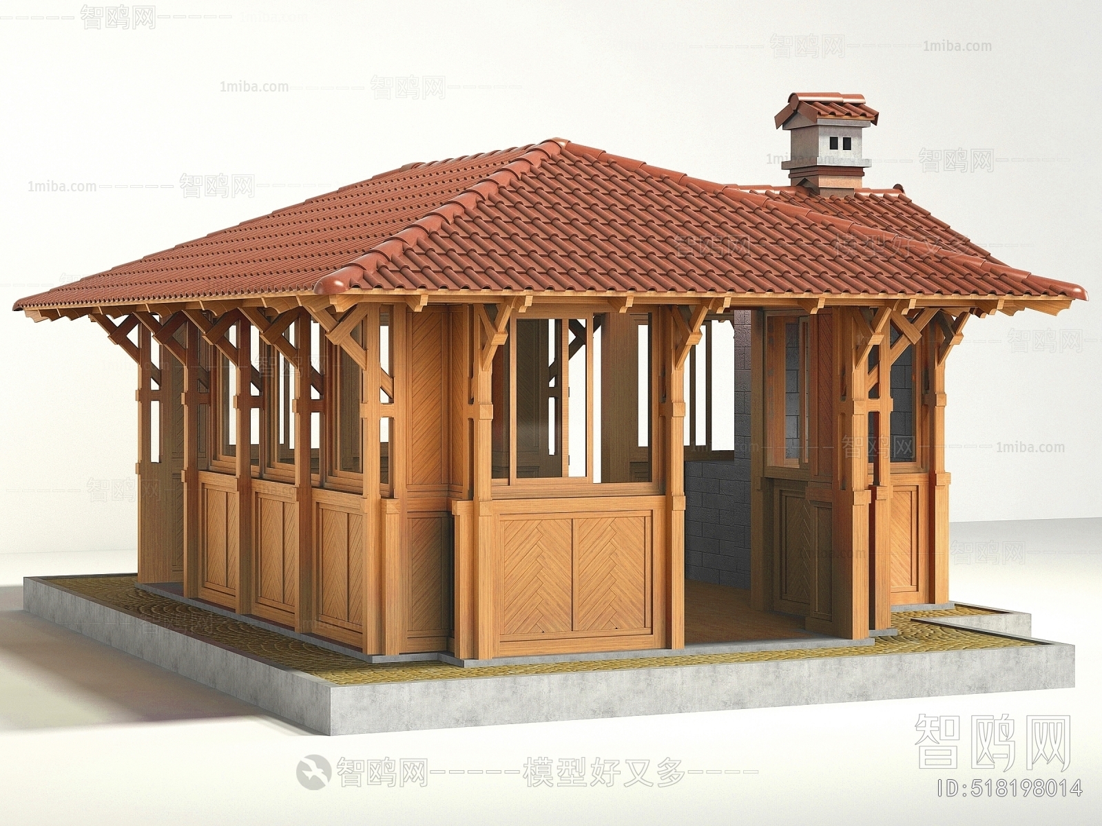 现代木屋 凉亭