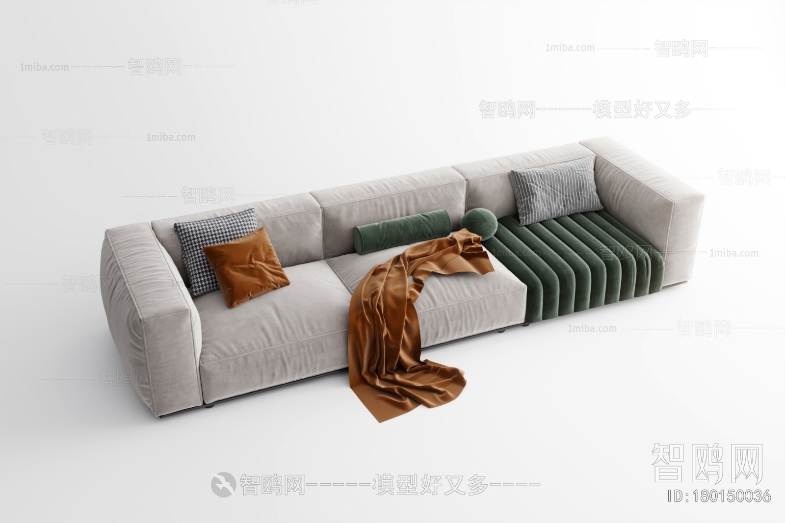 Modern Multi Person Sofa