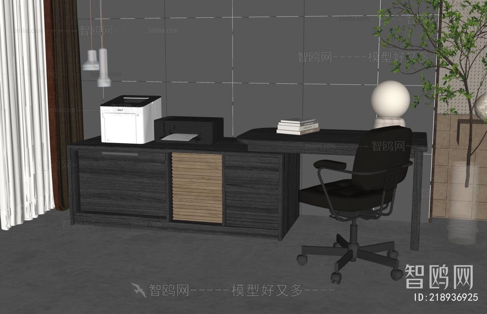 Modern Office Desk And Chair