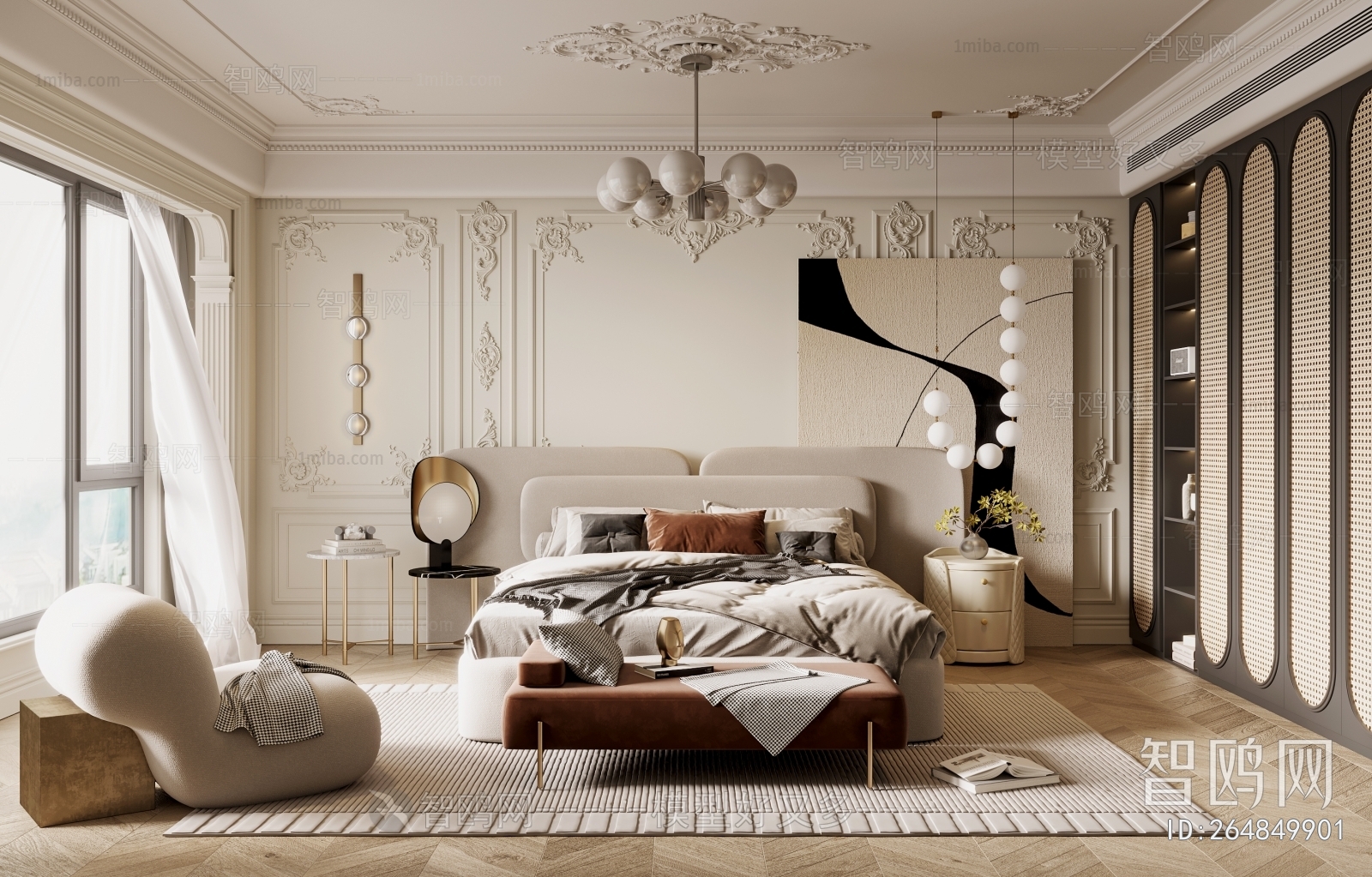 French Style Bedroom