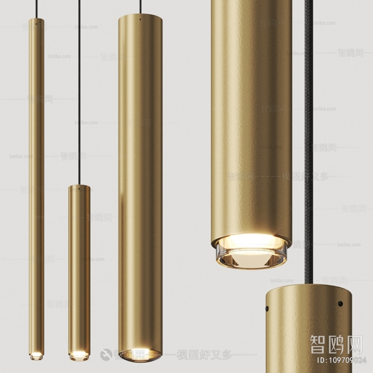 Modern Long Chandelier