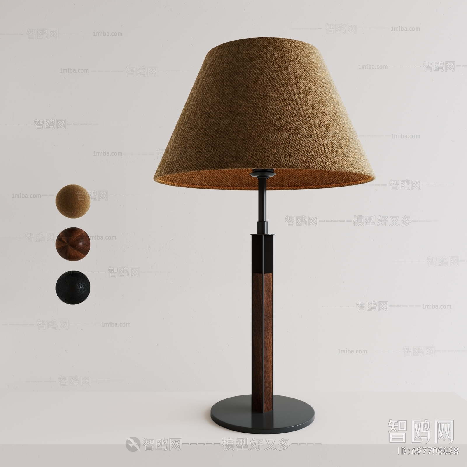 Wabi-sabi Style Table Lamp