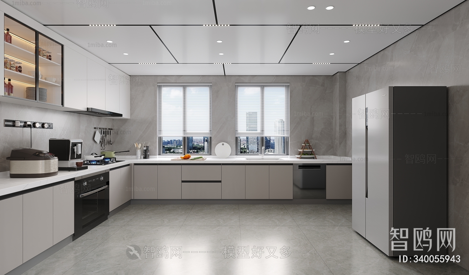 Modern The Kitchen