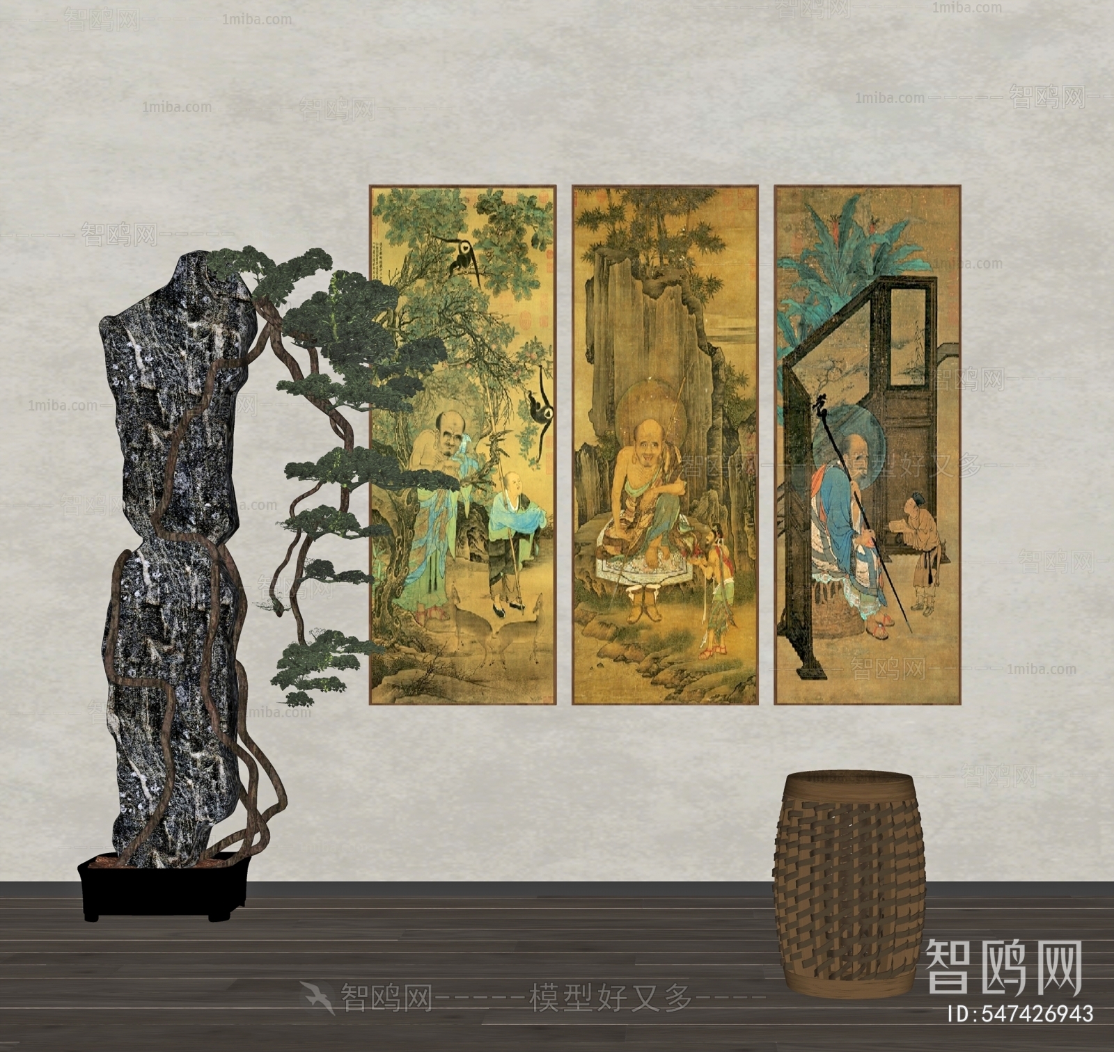 New Chinese Style Painting