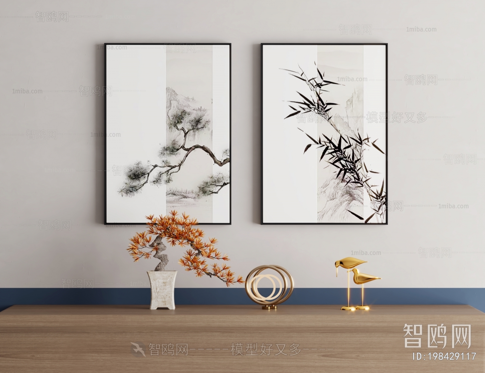 New Chinese Style Painting