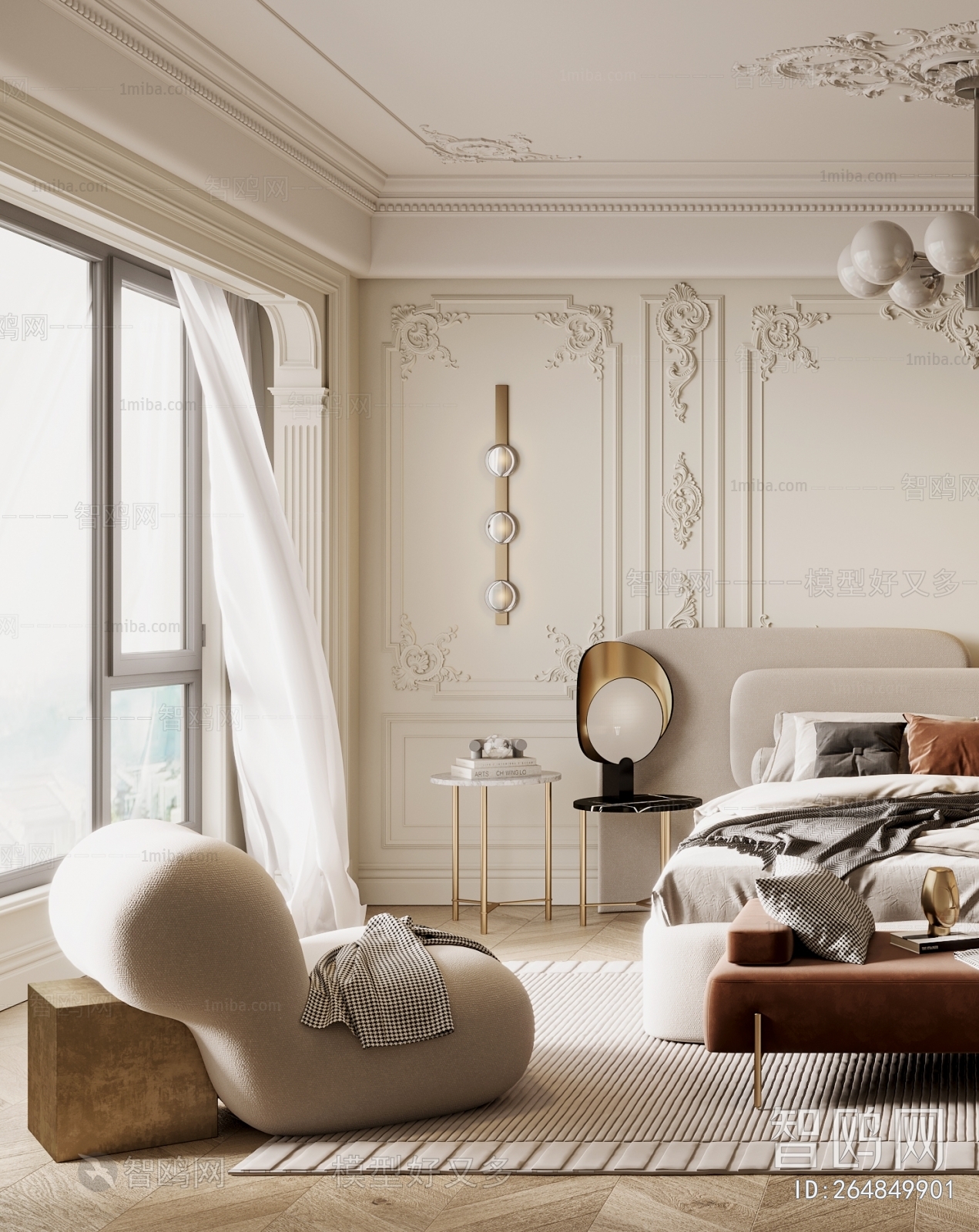 French Style Bedroom