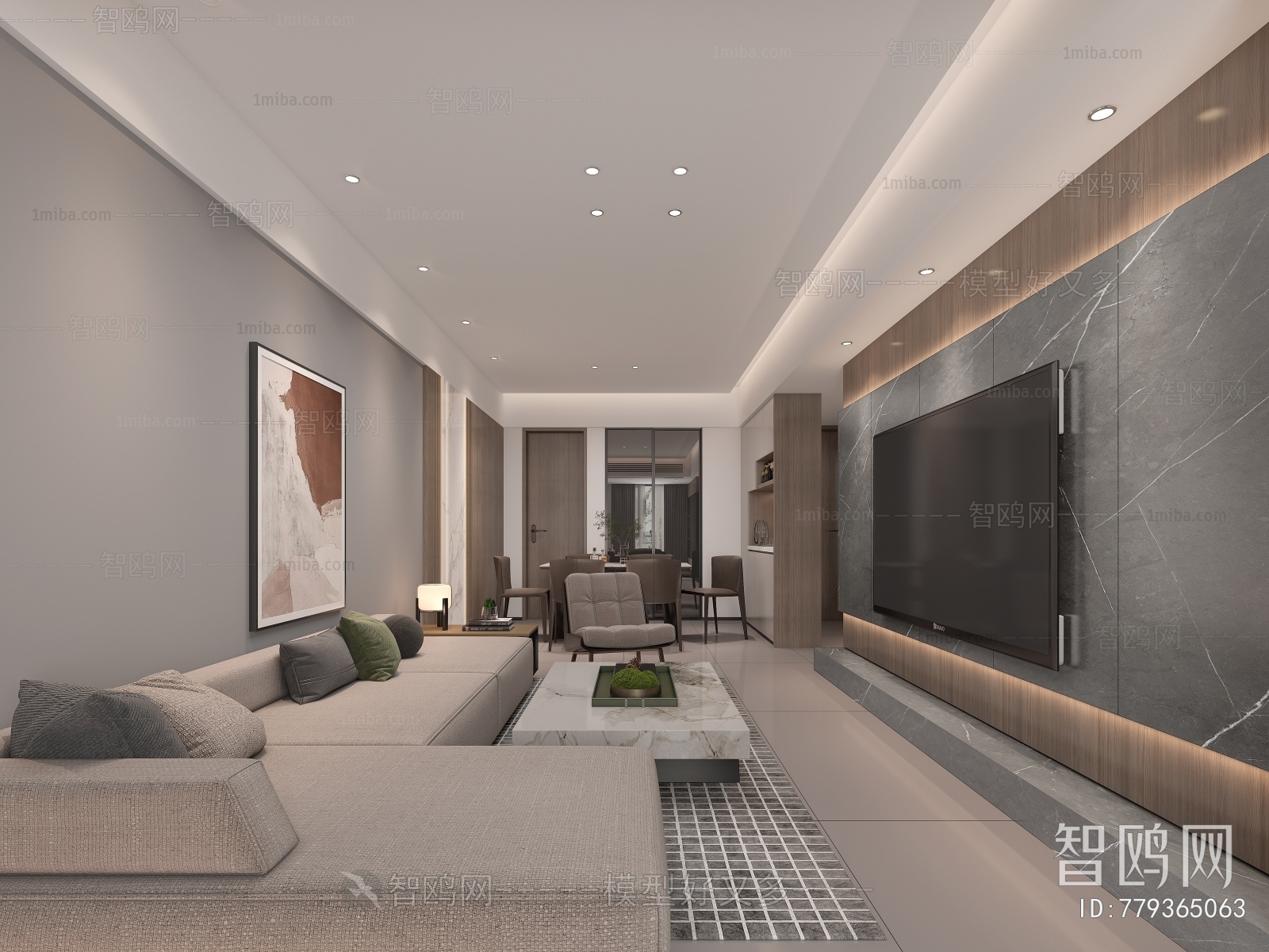 Modern A Living Room