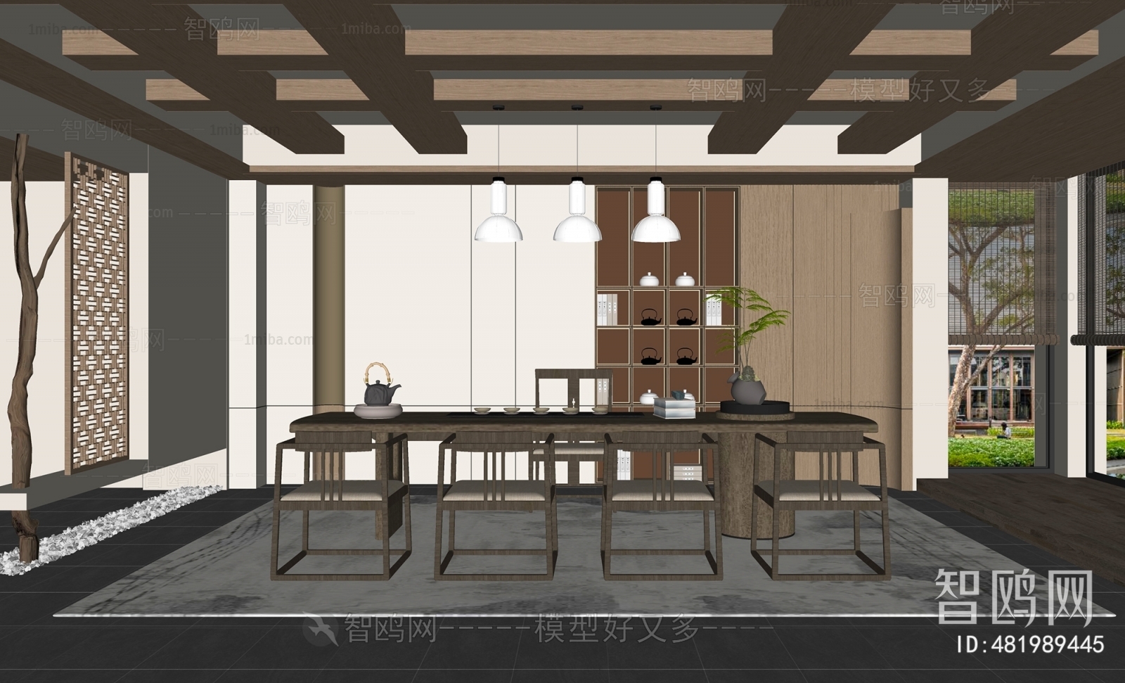 New Chinese Style Tea House