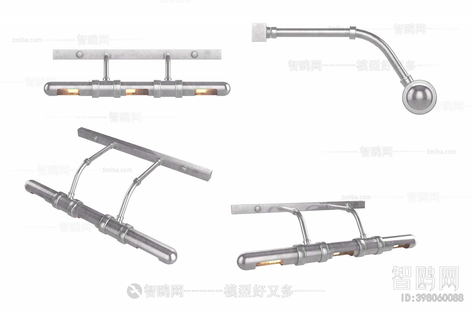 北欧工业风壁灯