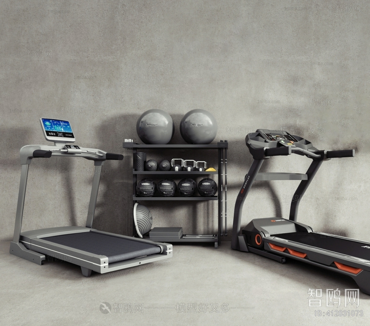 Modern Fitness Equipment