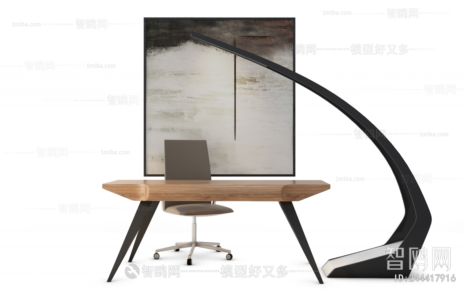 Modern Computer Desk And Chair